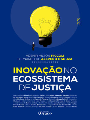 cover image of Inovação no ecossistema de justiça